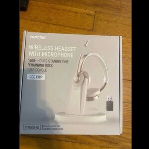 Wireless Over-Ear Headphones - Silver